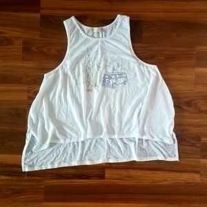 Hugh low swing tank top